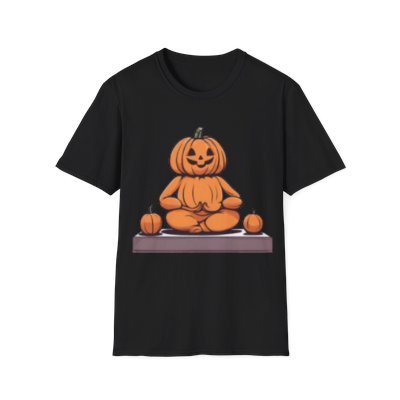 Pumpkin Meditation Unisex Softstyle T-Shirt