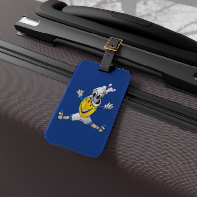 BUDDY CRUISE Blue Travel Luggage Tag