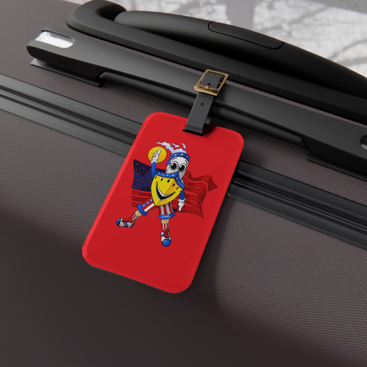 BUDDY CRUISE Red Travel Luggage Tag product thumbnail image