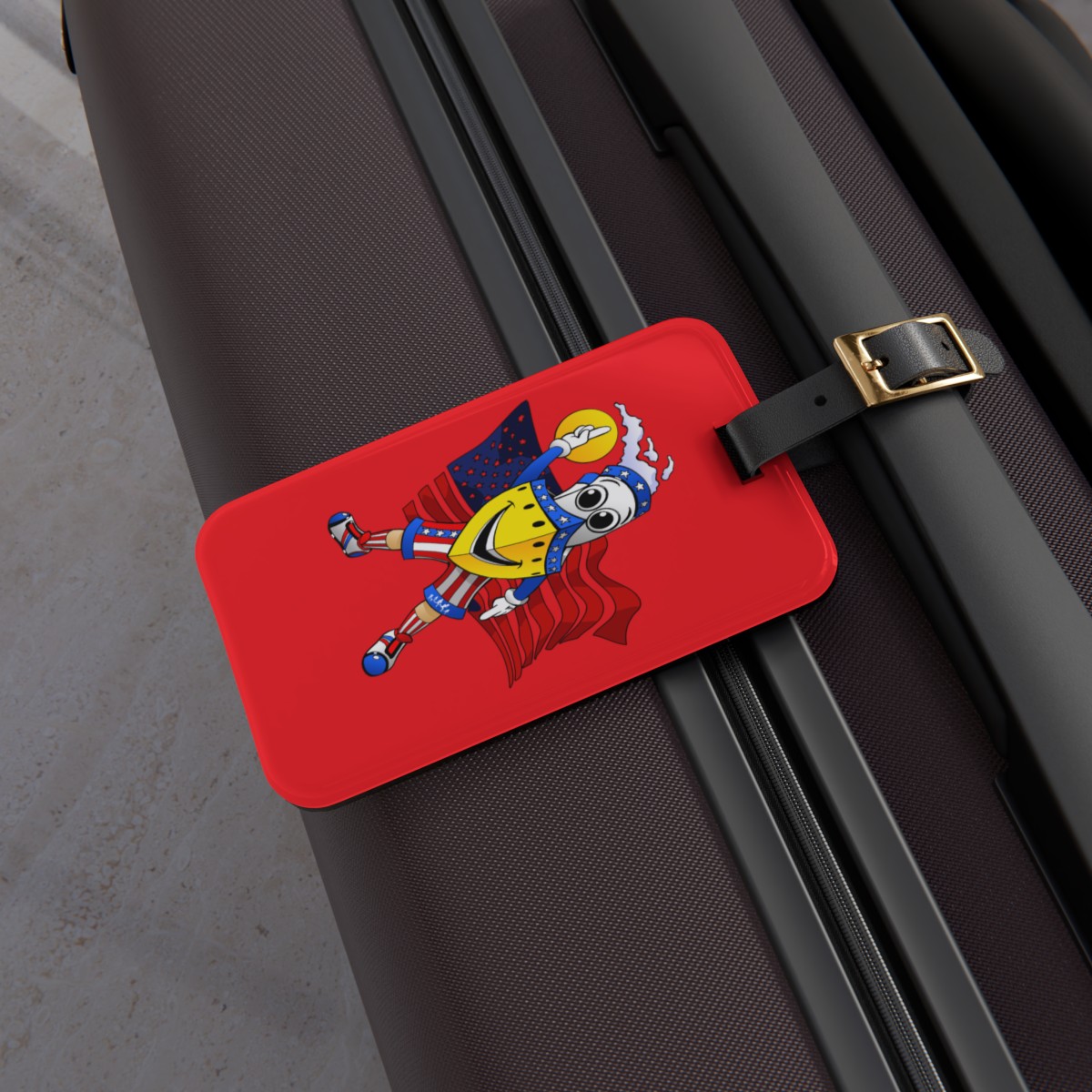 BUDDY CRUISE Red Travel Luggage Tag product thumbnail image