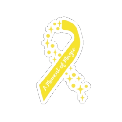 AMOM Yellow Ribbon Sticker