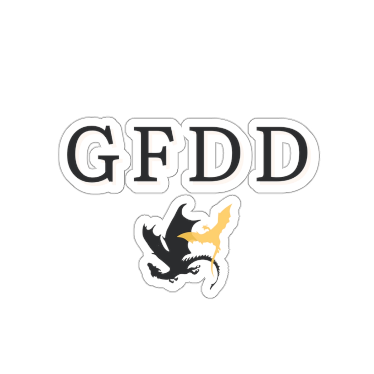 GFDD Acronym Sticker  product thumbnail image