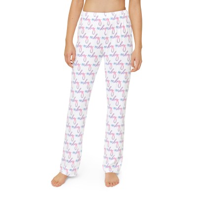 Kids Pajama Pants - mbg Light Color Burst 
