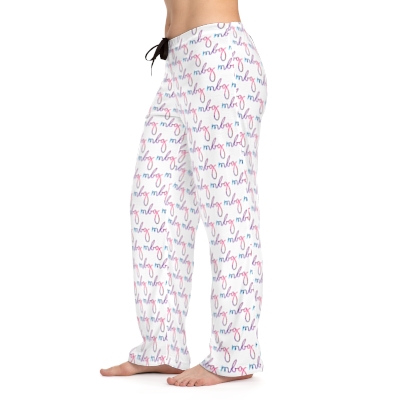 Adult Pajama Pants - mbg Light Color Burst 