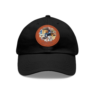 Hat with Leather Patch (Round) - UCFYP Meditation Logo
