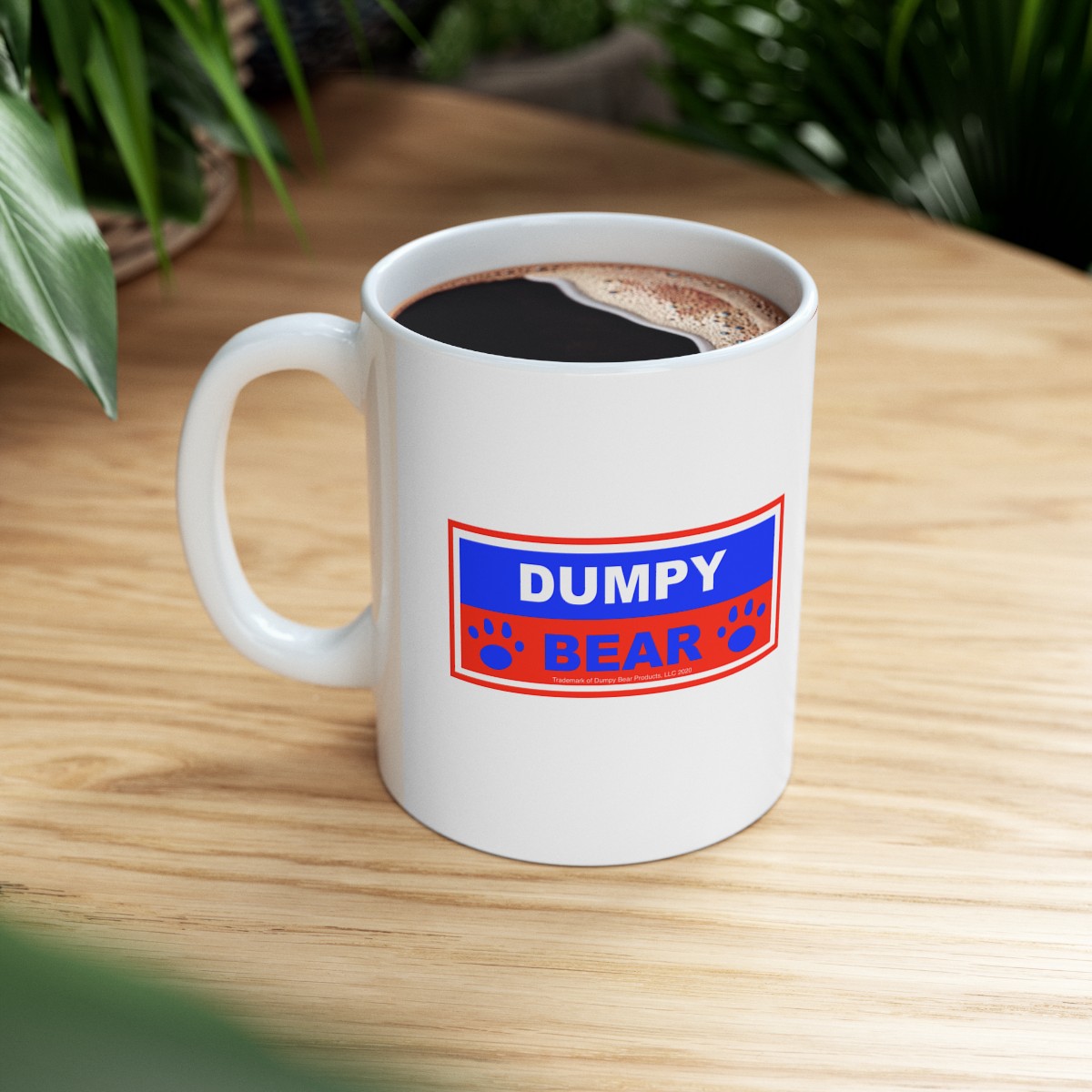 Dumpy Bear Goes to Russia - Ceramic Mug 11oz product thumbnail image