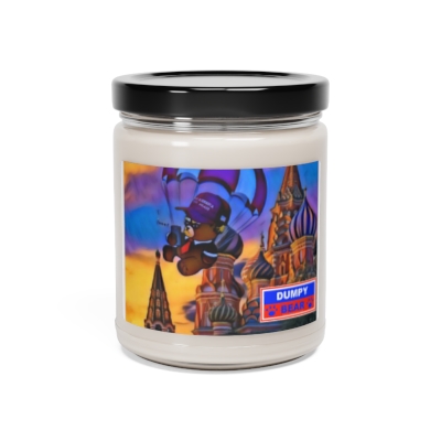 Dumpy Bear Goes to Russia - Scented Soy Candle, 9oz