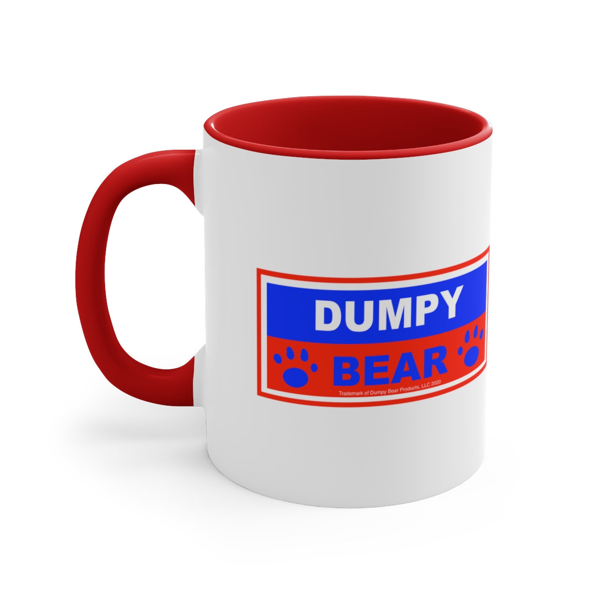 Dumpy Bear Goes to Russia - Accent Coffee Mug, 11oz product thumbnail image