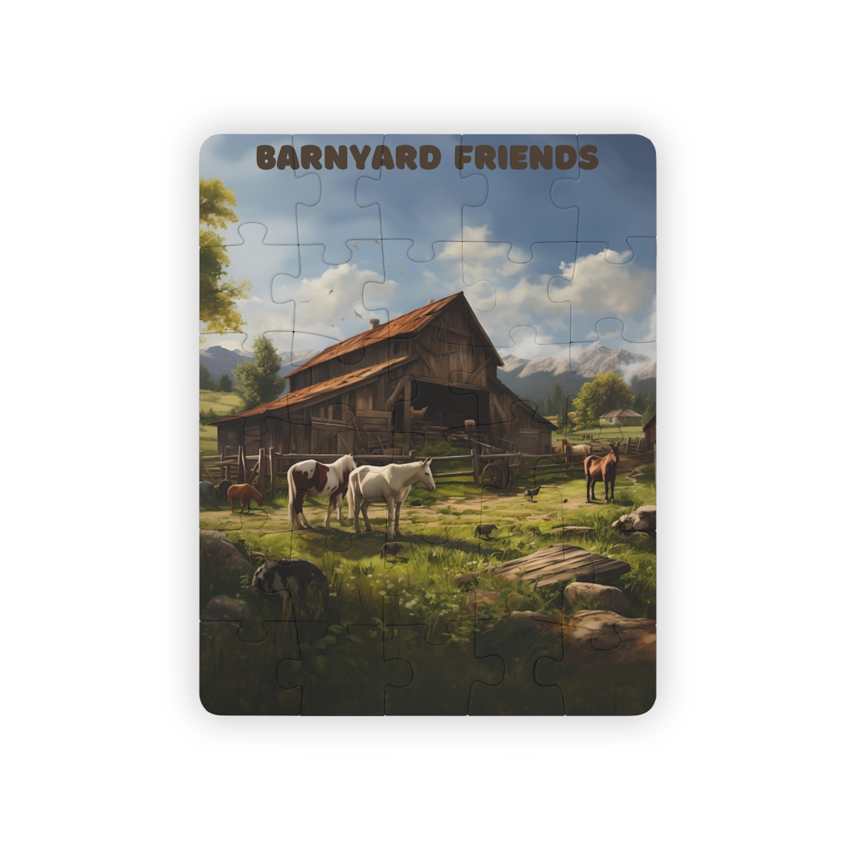 Barnyard Friends Kids' Puzzle product thumbnail image