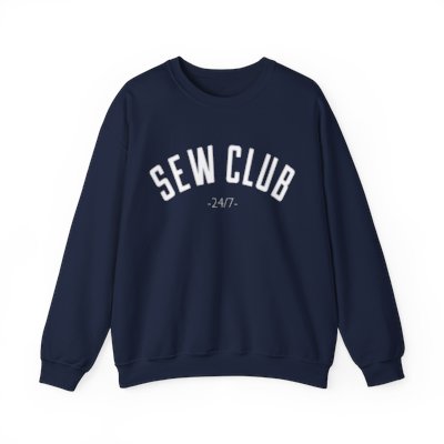 “SEW CLUB” Unisex Crewneck Sweatshirt