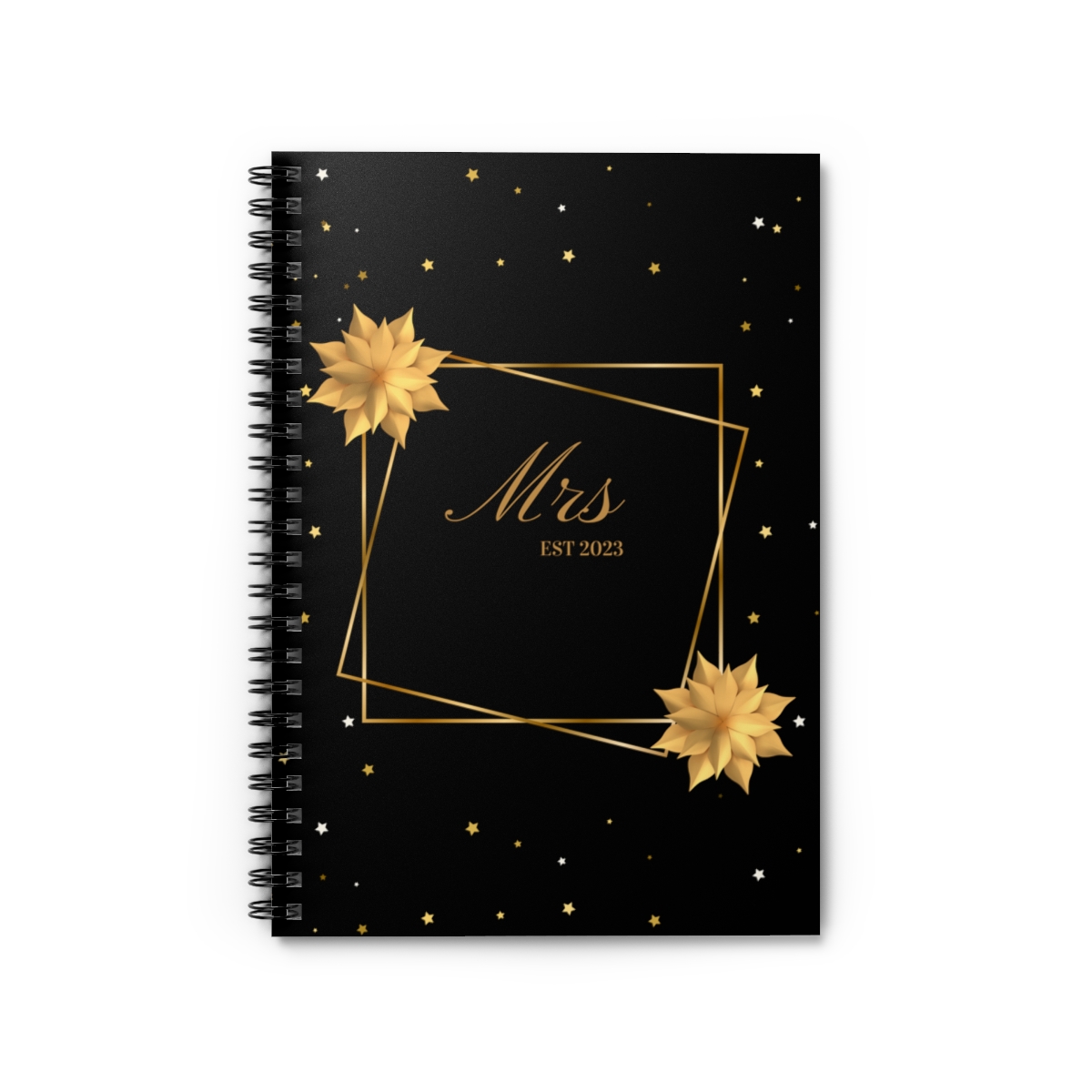New Beginnings Spiral Notebook (Black Cover) product thumbnail image