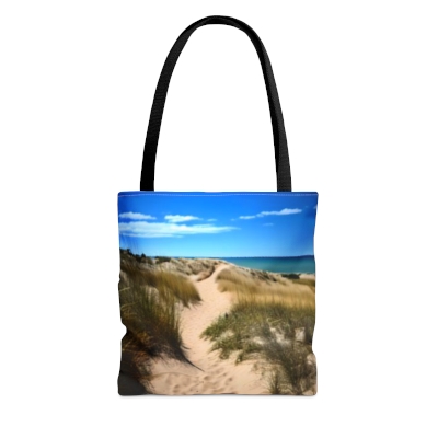Off to the Beach Tote Bag Lake Sand Towels