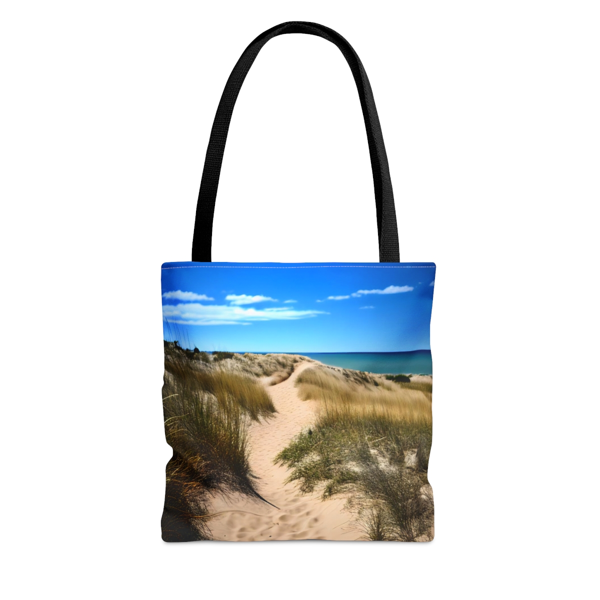Off to the Beach Tote Bag Lake Sand Towels product main image