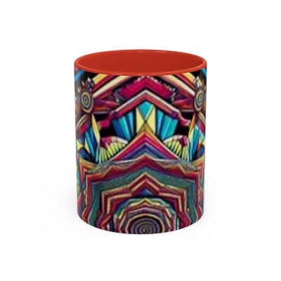 Geometric Coffee Mug, 11oz