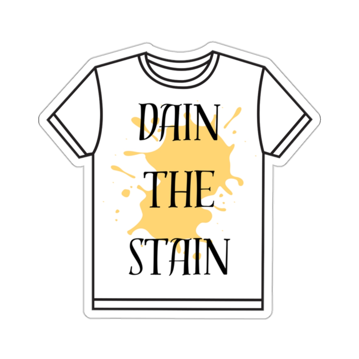 Dain The Stain Sticker  product thumbnail image