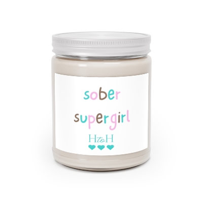 Sober Supergirl - Scented Candles, 9oz
