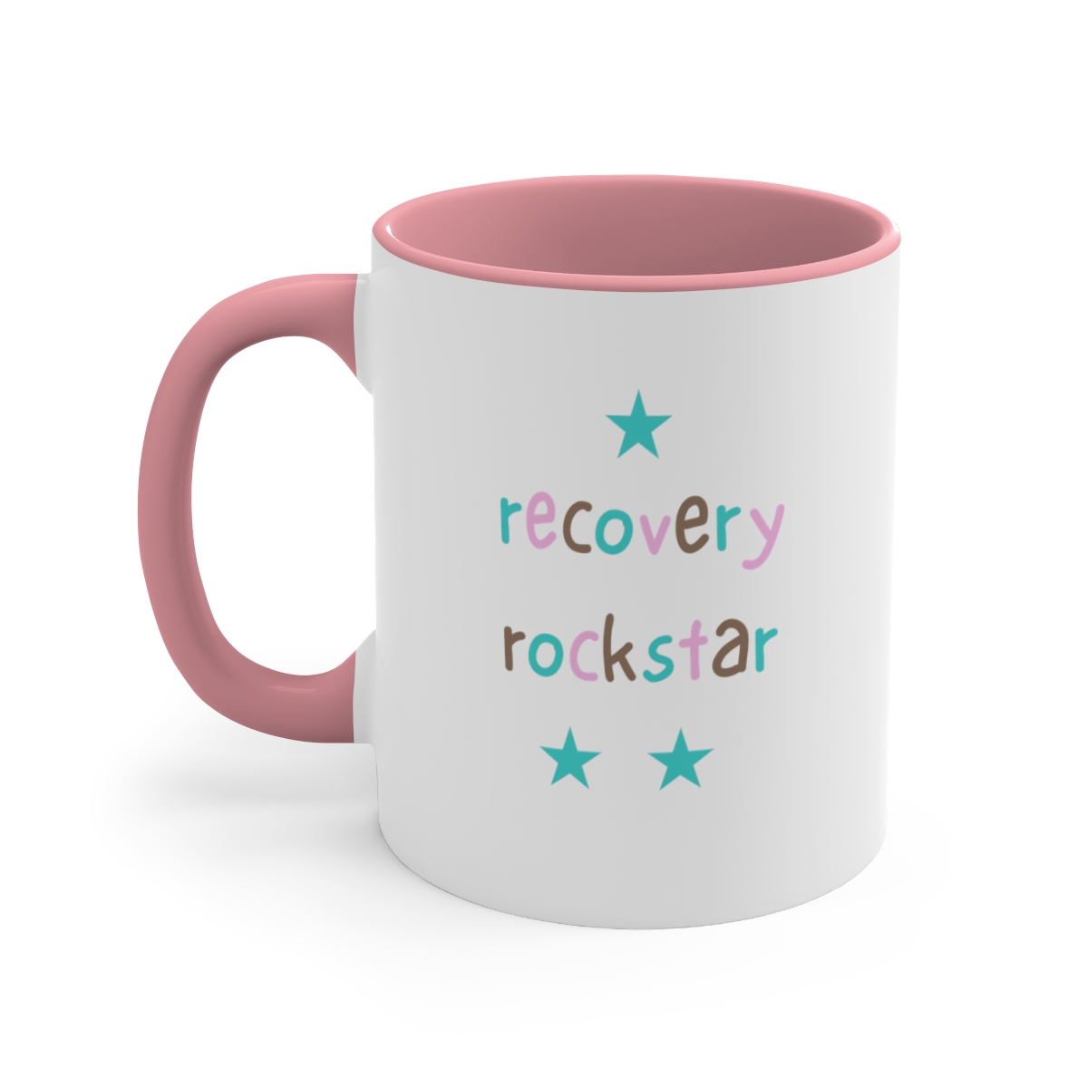 Recovery Rockstar - Accent Coffee Mug, 11oz product thumbnail image