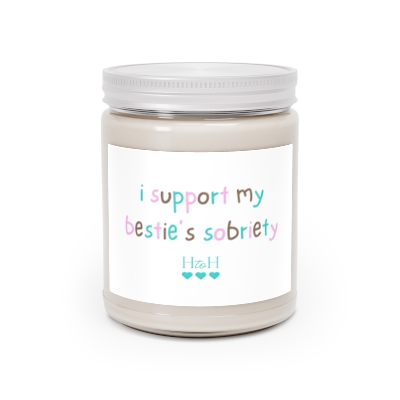 Bestie's Sobriety - Scented Candles, 9oz
