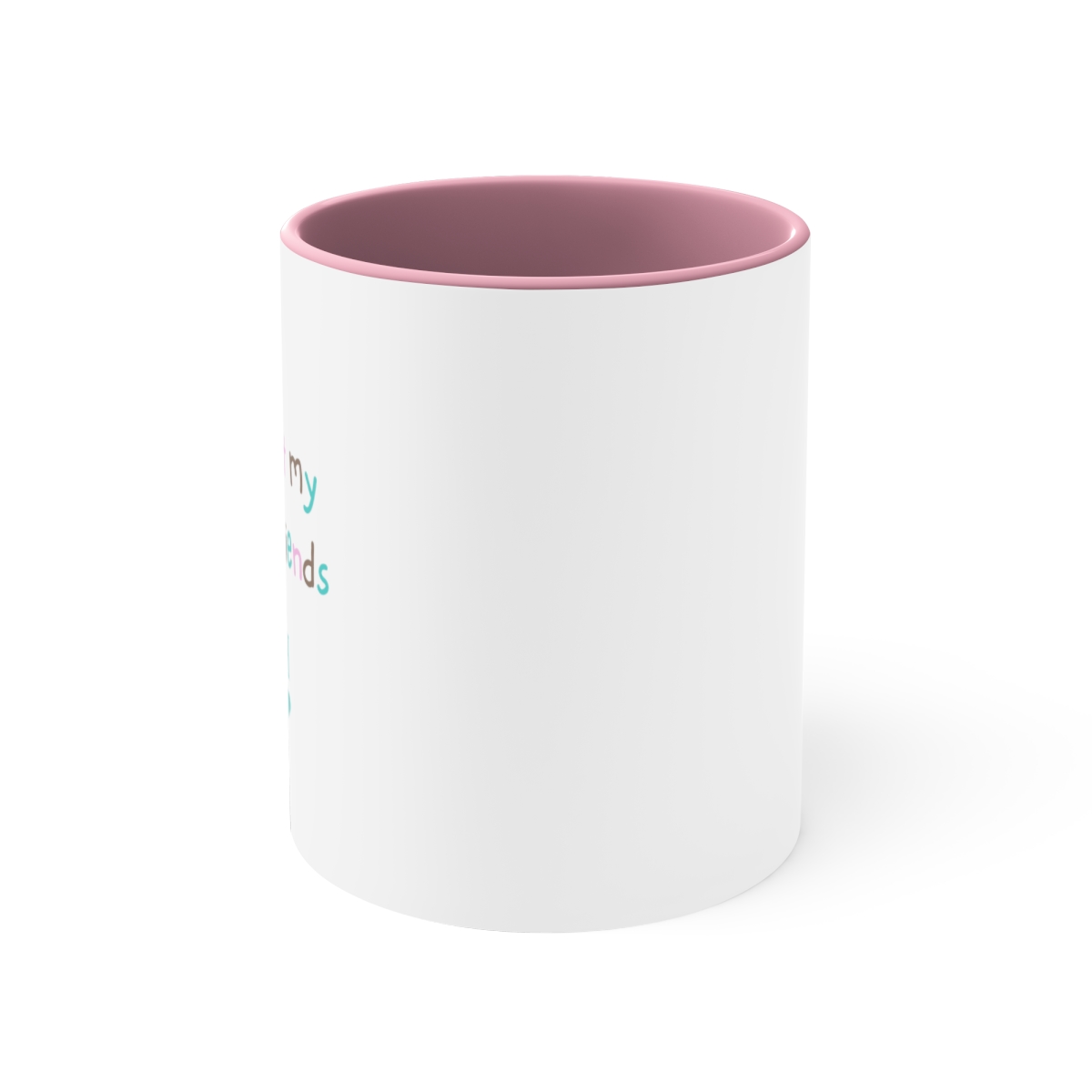 Sober Friends - Accent Coffee Mug, 11oz product thumbnail image