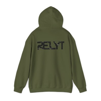 Relyt_Drum and Bass Proper_Unisex Heavy Blend™ Hooded Sweatshirt_Comes in Multiple Colors