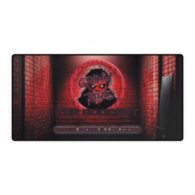 Large Grimm Tales Podcast Bloody Room Desk Mat