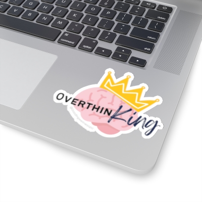 Overthink KING Sticker