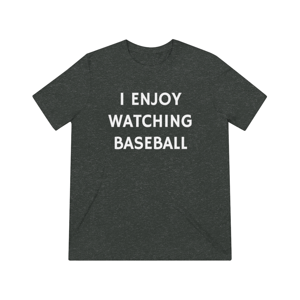 I Enjoy Watching Baseball | Unisex Triblend Tee product thumbnail image