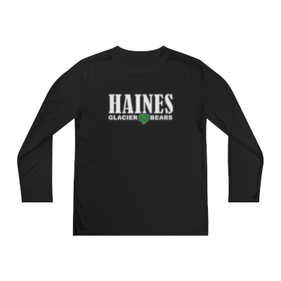 HAINES Glacier Bears - Youth Long Sleeve Competitor Tee