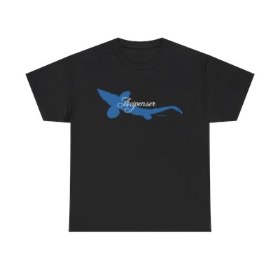 Acipenser by: BTDarters | Unisex Heavy Cotton Tee | Sturgeon Shirt | Lake Sturgeon Shirt | Fish Shirt | Fishing Shirt