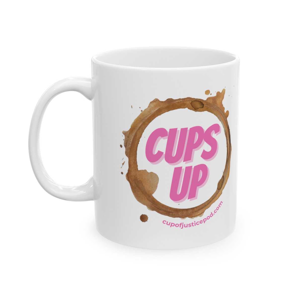 Cups Up Ceramic Mug 11oz product thumbnail image