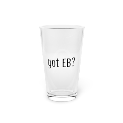 "got EB?" Pint Glass, 16oz