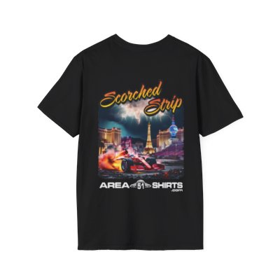 Scorched Strip - Unisex Softstyle T-Shirt