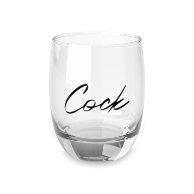 Cock Whiskey Glass
