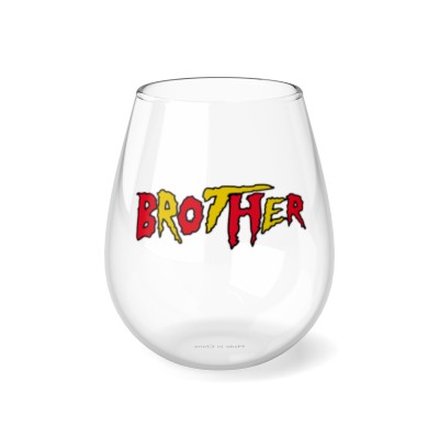 Brother Wine Glass
