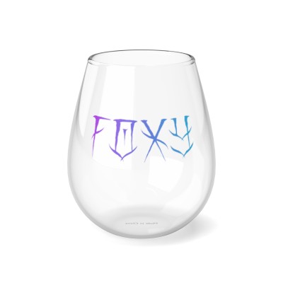 Foxy Wine Glass