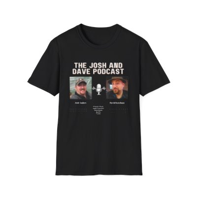 Josh and Dave Faces Unisex Softstyle T-Shirt