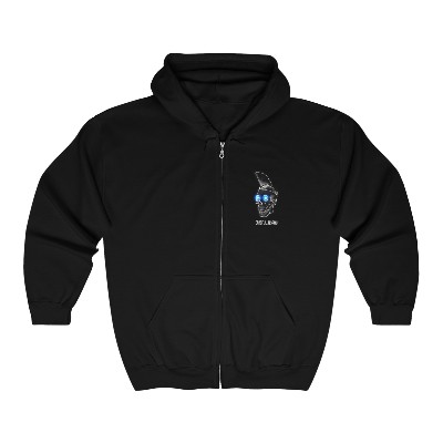 Electric “Careful, Icarus” - Unisex Heavy Blend™ Full Zip Hooded Sweatshirt