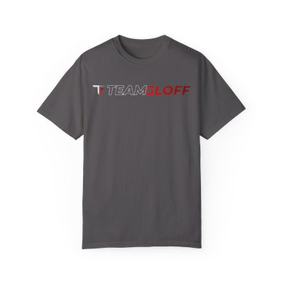 Team Gloff Text Logo Comfort Colors Tee
