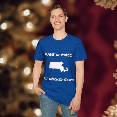 Made in MASS, Got Wicked Class - Unisex Softstyle T-Shirt