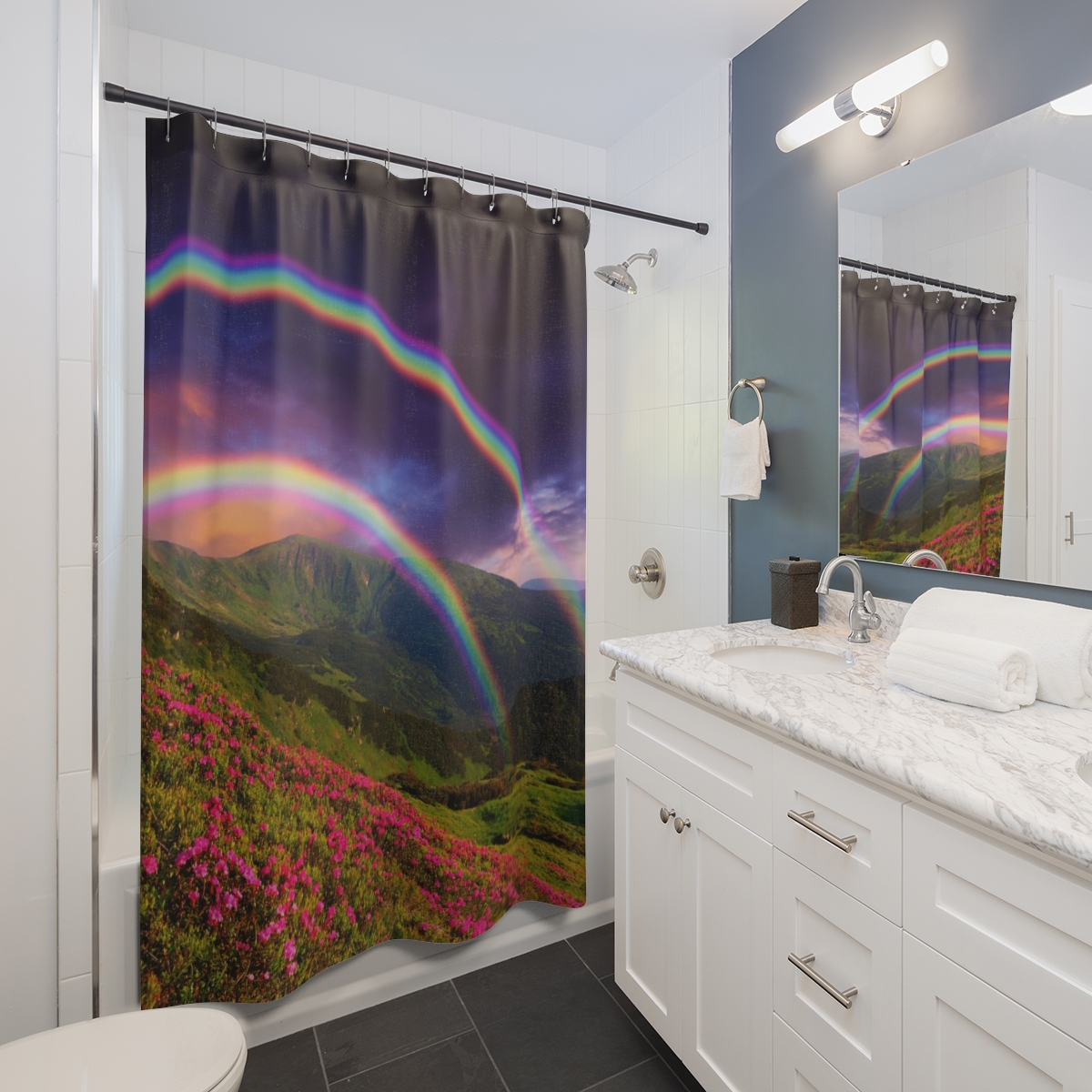 Shower Curtain Double Rainbow product thumbnail image