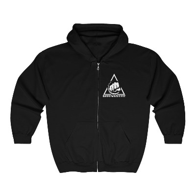 DefensiveFit Unisex Heavy Blend™ Full Zip Hooded Sweatshirt