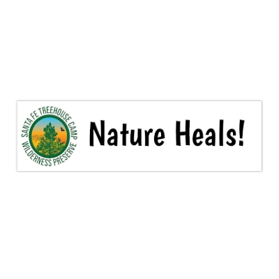 Nature Heals Bumper Sticker