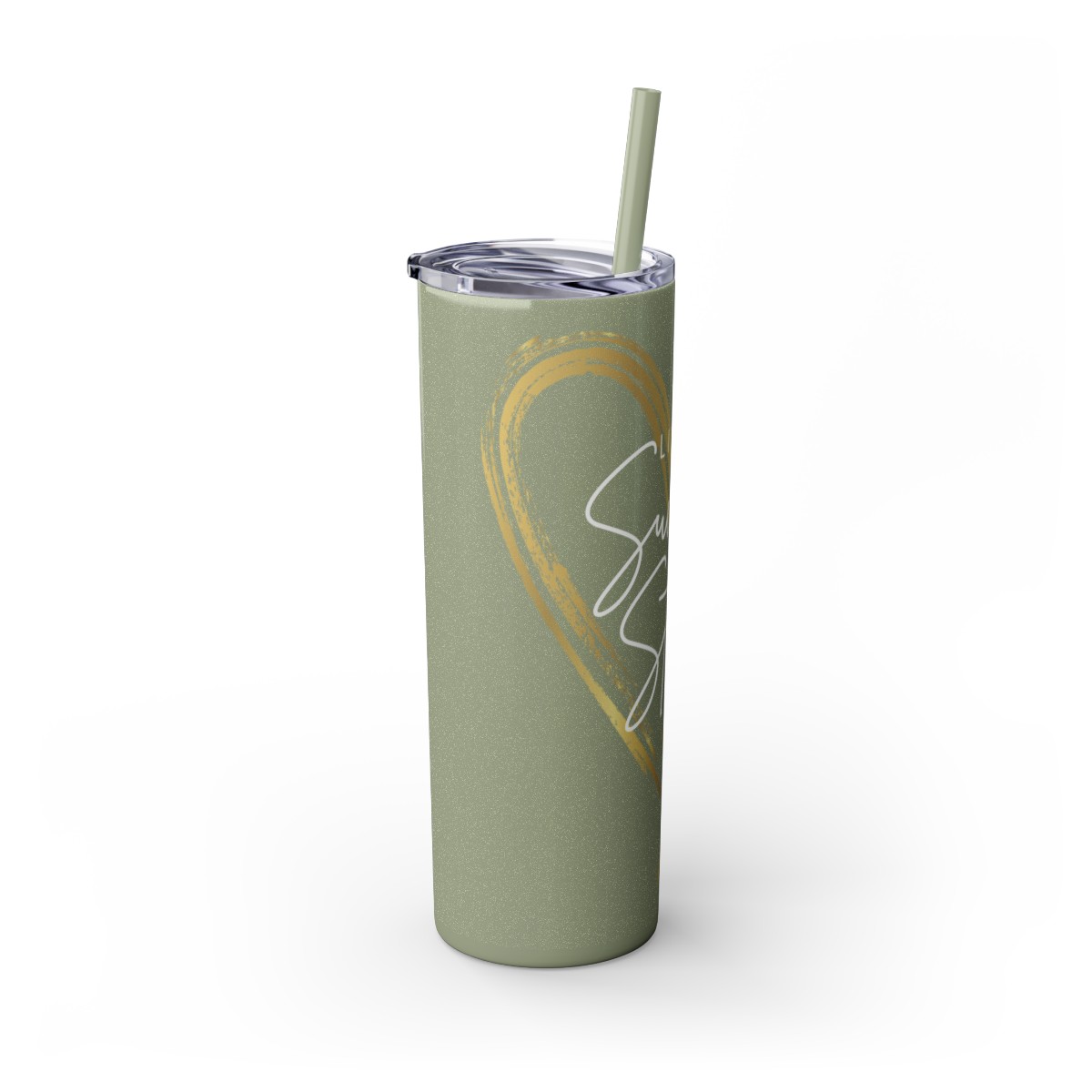 Living My Success Story Skinny Tumbler with Straw, 20oz product thumbnail image