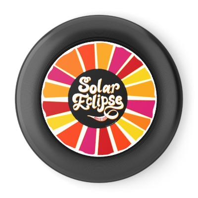 Solar Eclipse 2024 Wham-O Frisbee, Total Eclipse Souvenir 