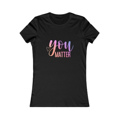 Always remember "You Matter!" This fitted shirt's motto is the perfect reminder, just in time for the #holidays!