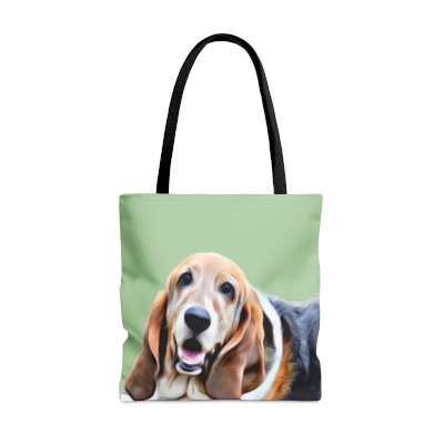 Pet Tote Bags - Basset Hound (Personalized Option Available)