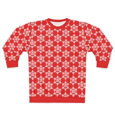 Red Snowflake Sweatshirt