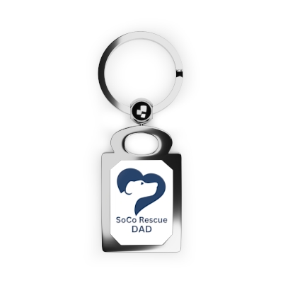 SoCo Rescue DAD  - Rectangle Keyring