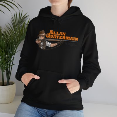 Unisex Alan Quatermain Hooded Sweatshirt