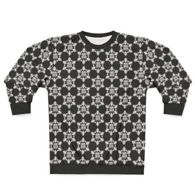 Black Snowflake Sweatshirt